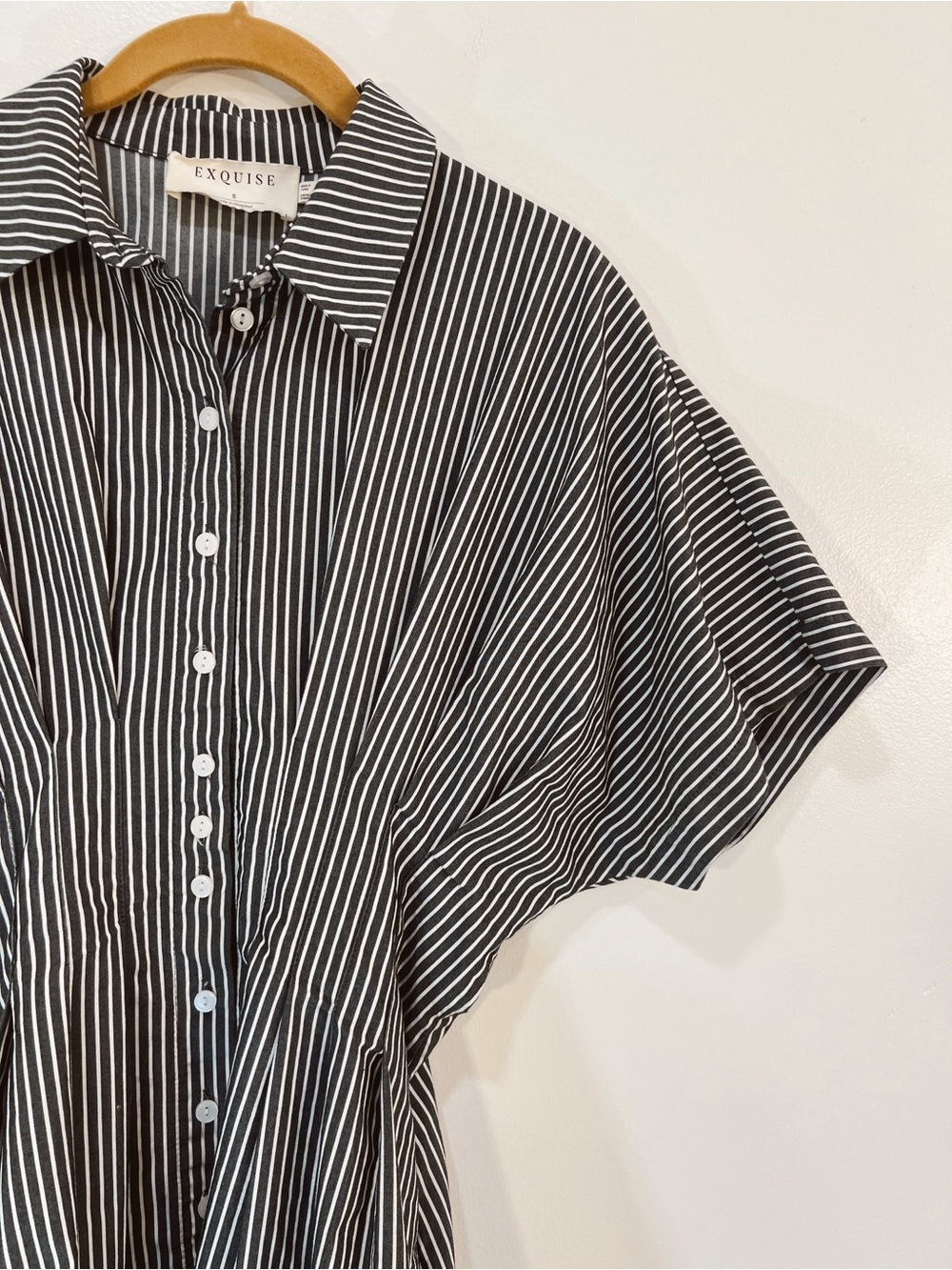 Tobie Mini Shirt Dress by Exquise - Picture 5 of 12
